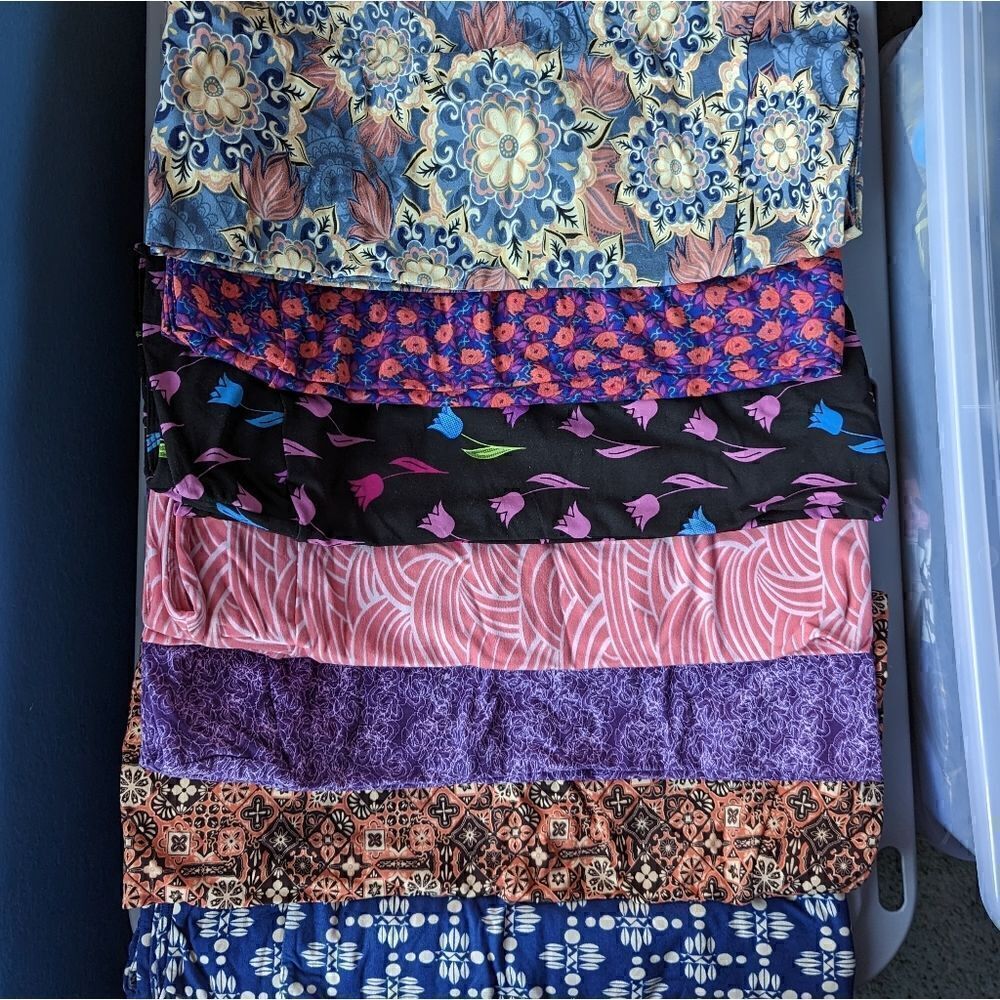 lot of 9 TC lularoe leggings - Picture 3 of 9